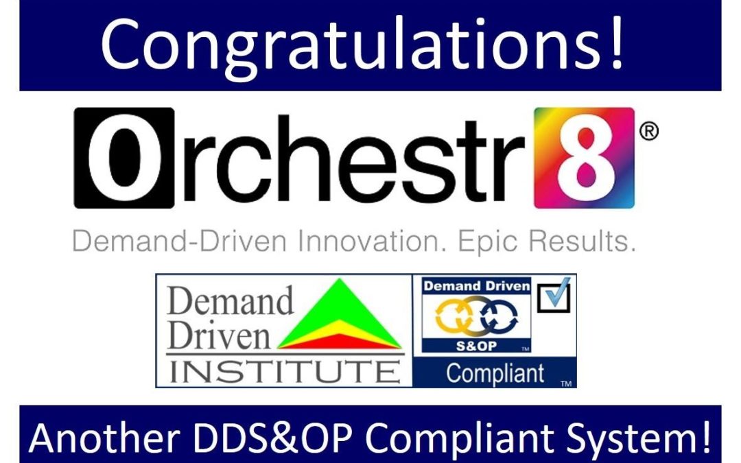 O8 Supply Planning is DDS&OP Compliant